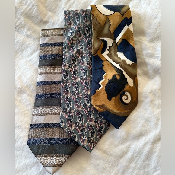 Bundle (3) J. Riggings Men’s Ties - Picture 2 of 14
